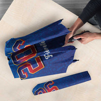 World Football Haiti 2026 Umbrella Haiti est de Retour Blue Voodoo Veve Spirits - Wonder Print Shop