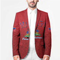 World Football Haiti 2026 Blazer Haiti est de Retour Red Voodoo Veve Spirits - Wonder Print Shop