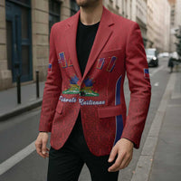 World Football Haiti 2026 Blazer Haiti est de Retour Red Voodoo Veve Spirits - Wonder Print Shop