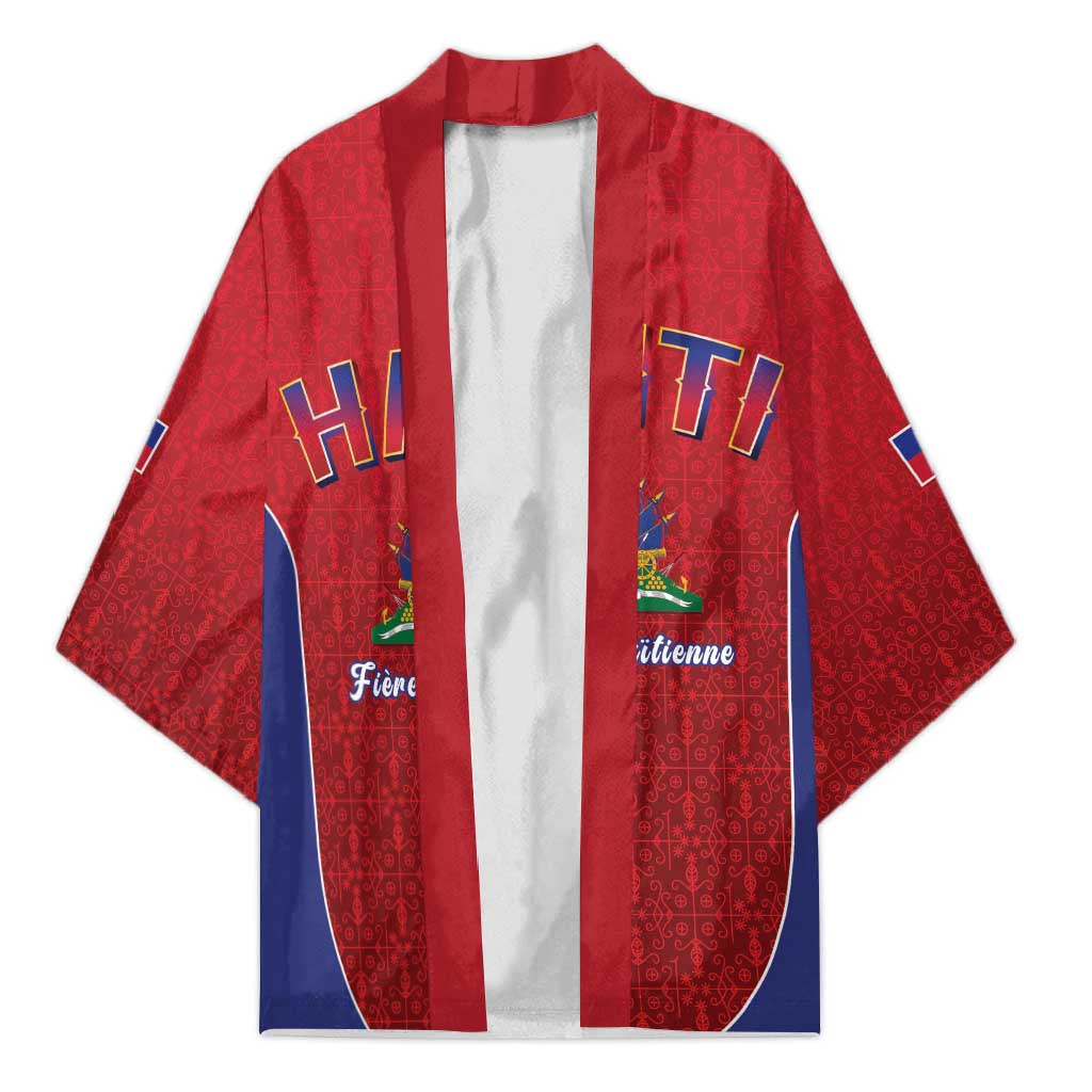 World Football Haiti 2026 Kimono Haiti est de Retour Red Voodoo Veve Spirits - Wonder Print Shop