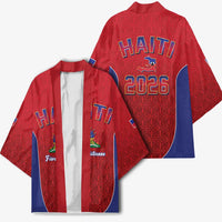 World Football Haiti 2026 Kimono Haiti est de Retour Red Voodoo Veve Spirits - Wonder Print Shop