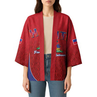 World Football Haiti 2026 Kimono Haiti est de Retour Red Voodoo Veve Spirits - Wonder Print Shop
