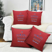 World Football Haiti 2026 Pillow Cover Haiti est de Retour Red Voodoo Veve Spirits - Wonder Print Shop