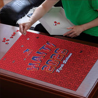 World Football Haiti 2026 Puzzle Haiti est de Retour Red Voodoo Veve Spirits - Wonder Print Shop