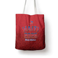 World Football Haiti 2026 Tote Bag Haiti est de Retour Red Voodoo Veve Spirits - Wonder Print Shop