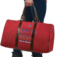 World Football Haiti 2026 Travel Bag Haiti est de Retour Red Voodoo Veve Spirits - Wonder Print Shop