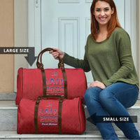 World Football Haiti 2026 Travel Bag Haiti est de Retour Red Voodoo Veve Spirits - Wonder Print Shop