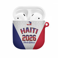 World Football Haiti 2026 AirPods Case Haiti est de Retour White Voodoo Veve Spirits - Wonder Print Shop