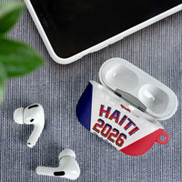 World Football Haiti 2026 AirPods Case Haiti est de Retour White Voodoo Veve Spirits - Wonder Print Shop