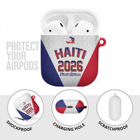 World Football Haiti 2026 AirPods Case Haiti est de Retour White Voodoo Veve Spirits - Wonder Print Shop