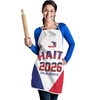 World Football Haiti 2026 Apron Haiti est de Retour White Voodoo Veve Spirits - Wonder Print Shop