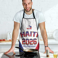 World Football Haiti 2026 Apron Haiti est de Retour White Voodoo Veve Spirits - Wonder Print Shop
