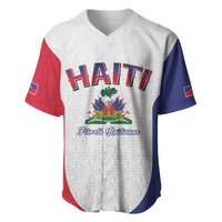 World Football Haiti 2026 Baseball Jersey Haiti est de Retour White Voodoo Veve Spirits - Wonder Print Shop