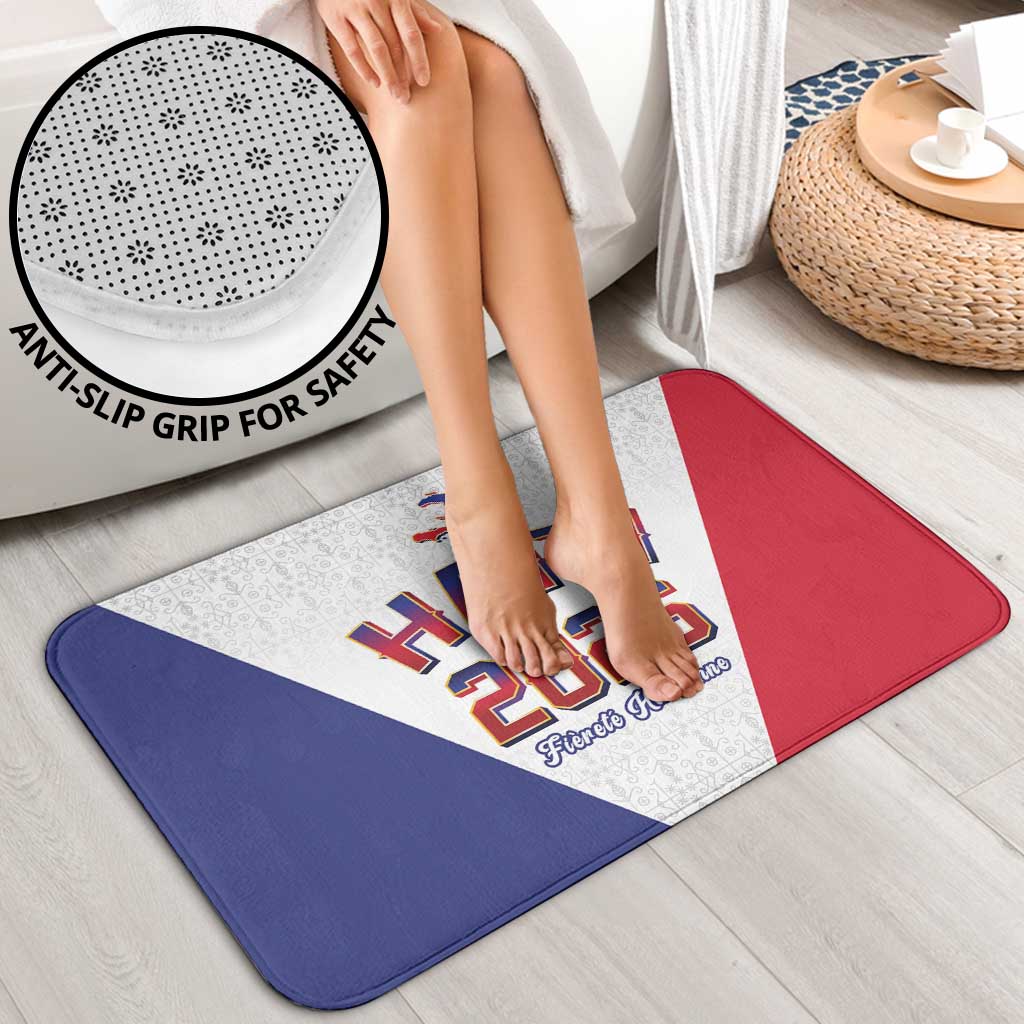 World Football Haiti 2026 Bathroom Set Haiti est de Retour White Voodoo Veve Spirits - Wonder Print Shop