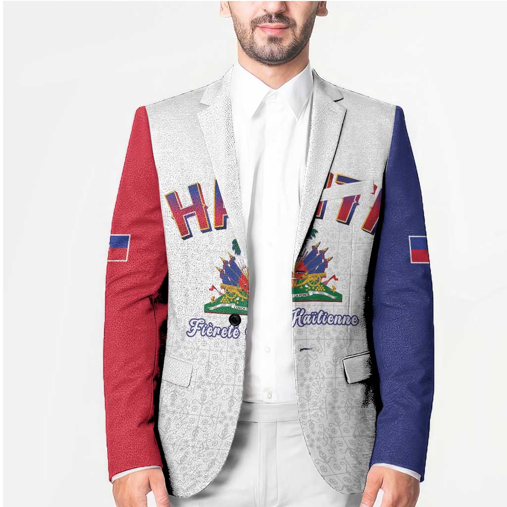 World Football Haiti 2026 Blazer Haiti est de Retour White Voodoo Veve Spirits - Wonder Print Shop