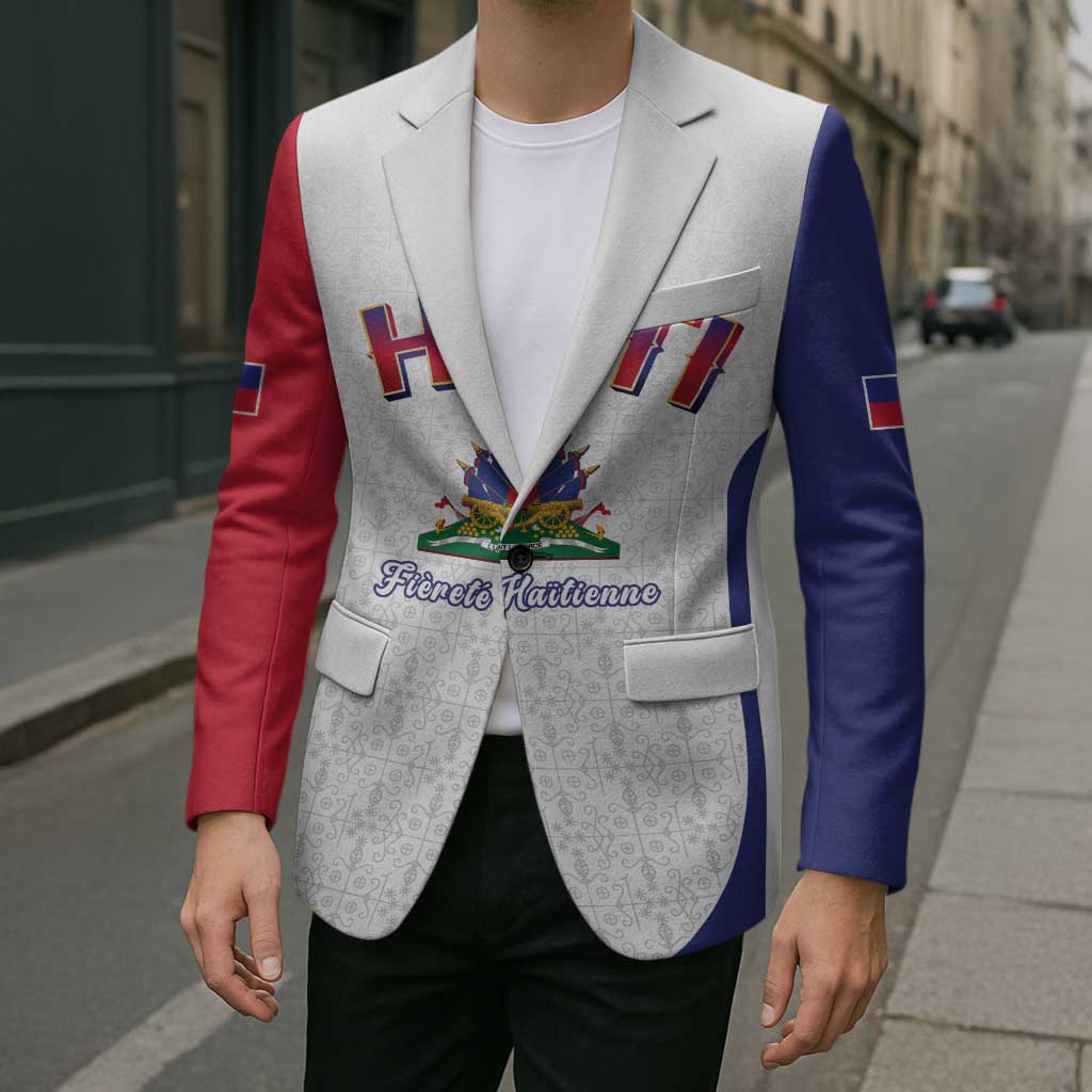 World Football Haiti 2026 Blazer Haiti est de Retour White Voodoo Veve Spirits - Wonder Print Shop