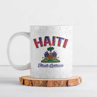 World Football Haiti 2026 Ceramic Mug Haiti est de Retour White Voodoo Veve Spirits - Wonder Print Shop