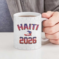 World Football Haiti 2026 Ceramic Mug Haiti est de Retour White Voodoo Veve Spirits - Wonder Print Shop