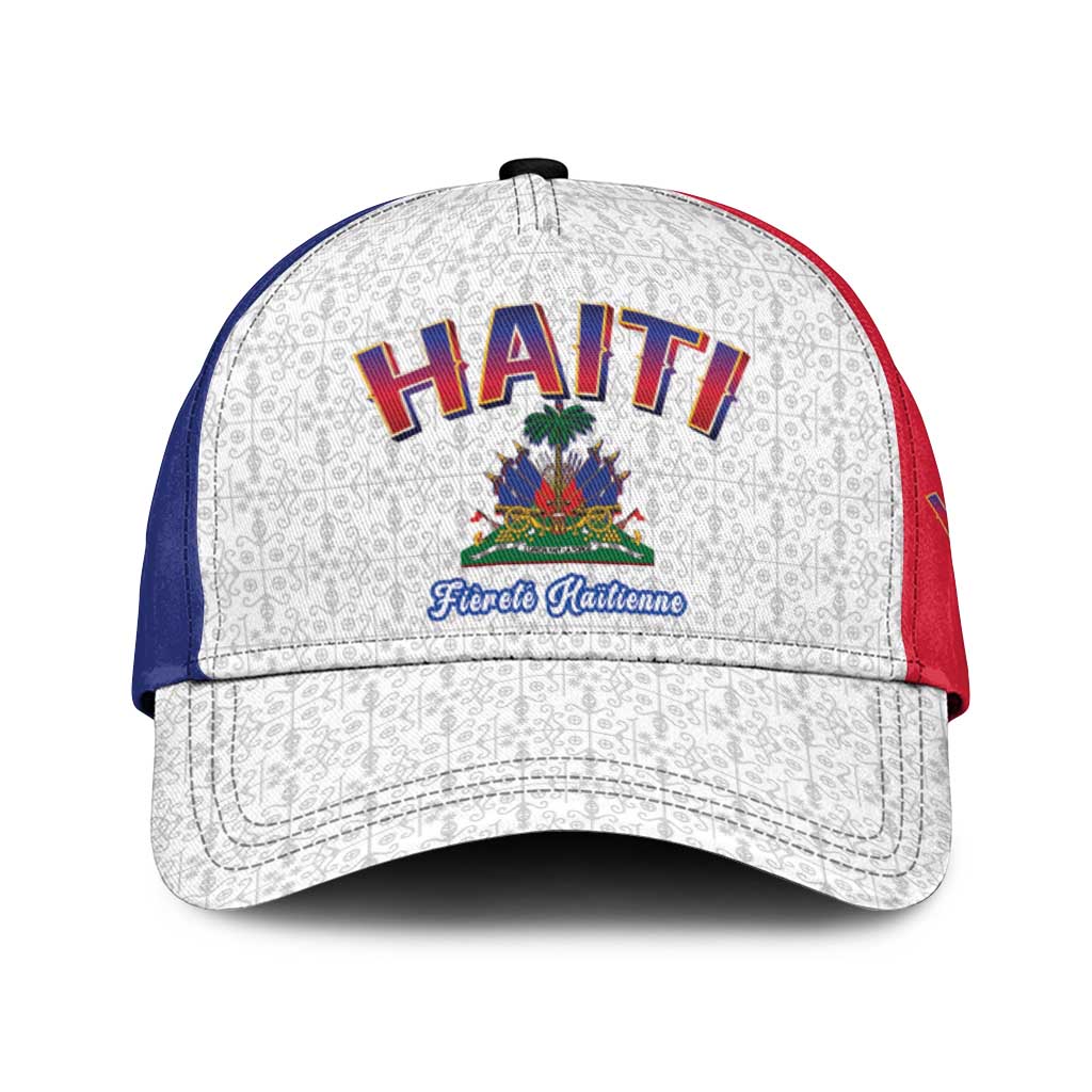 World Football Haiti 2026 Classic Cap Haiti est de Retour White Voodoo Veve Spirits - Wonder Print Shop