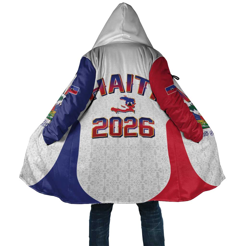 World Football Haiti 2026 Cloak Haiti est de Retour White Voodoo Veve Spirits - Wonder Print Shop