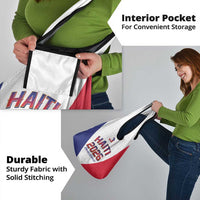 World Football Haiti 2026 Grocery Bag Haiti est de Retour White Voodoo Veve Spirits - Wonder Print Shop