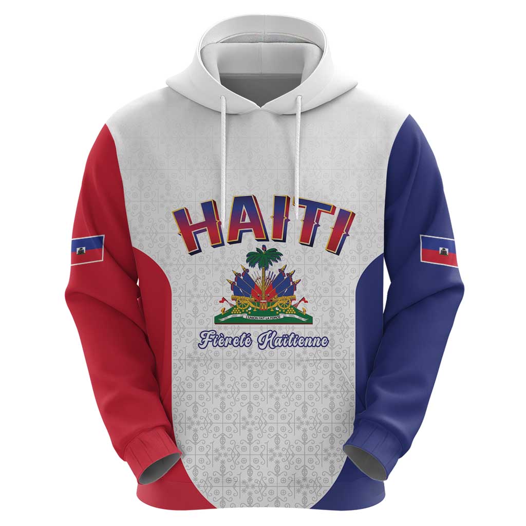 World Football Haiti 2026 Hoodie Haiti est de Retour White Voodoo Veve Spirits - Wonder Print Shop