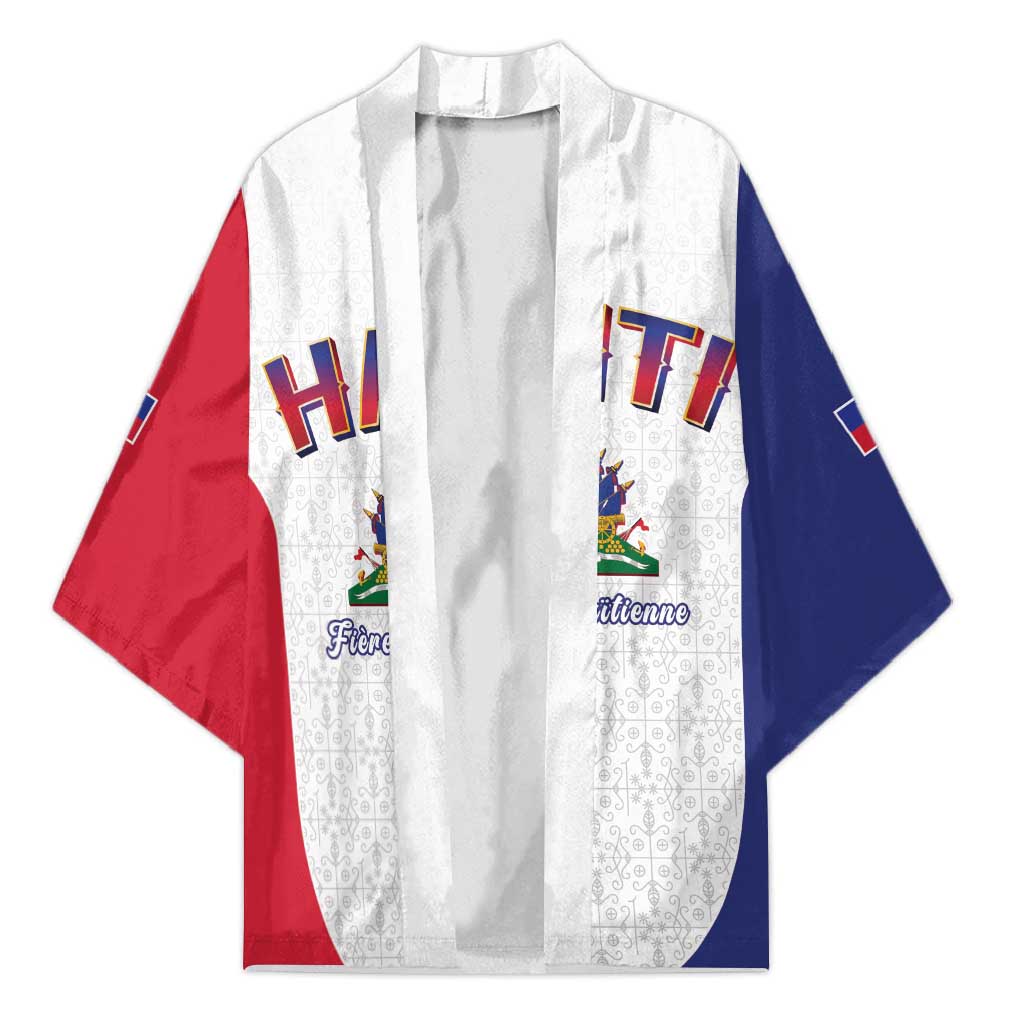 World Football Haiti 2026 Kimono Haiti est de Retour White Voodoo Veve Spirits - Wonder Print Shop