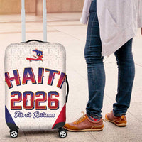 World Football Haiti 2026 Luggage Cover Haiti est de Retour White Voodoo Veve Spirits - Wonder Print Shop