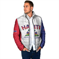 World Football Haiti 2026 Padded Jacket Haiti est de Retour White Voodoo Veve Spirits - Wonder Print Shop