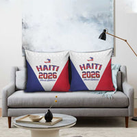 World Football Haiti 2026 Pillow Cover Haiti est de Retour White Voodoo Veve Spirits - Wonder Print Shop