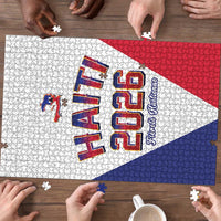 World Football Haiti 2026 Puzzle Haiti est de Retour White Voodoo Veve Spirits - Wonder Print Shop