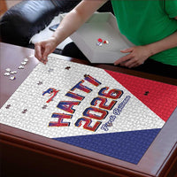 World Football Haiti 2026 Puzzle Haiti est de Retour White Voodoo Veve Spirits - Wonder Print Shop