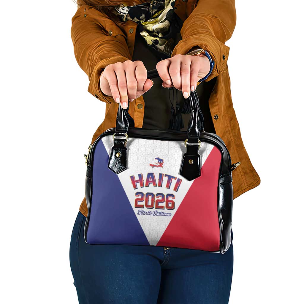 World Football Haiti 2026 Shoulder Handbag Haiti est de Retour White Voodoo Veve Spirits - Wonder Print Shop