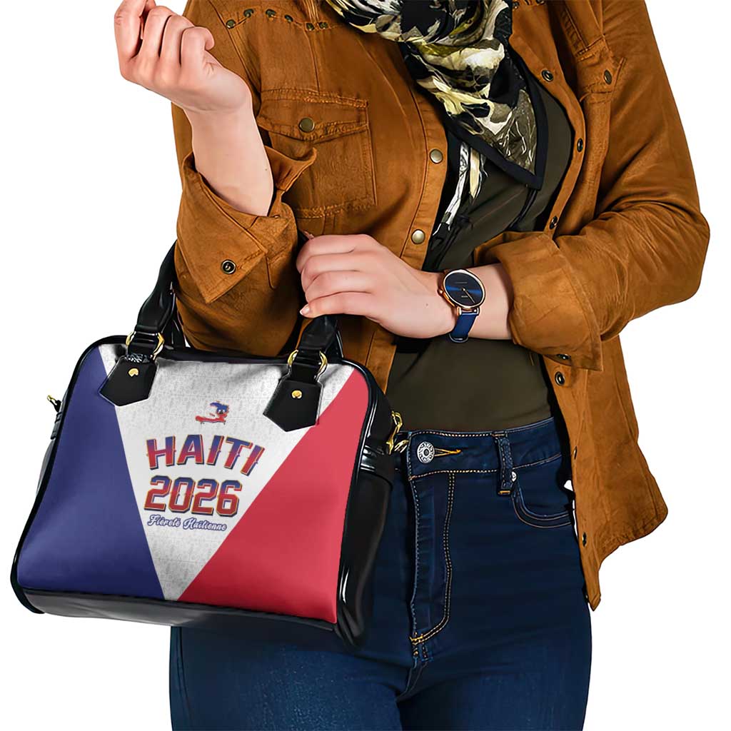 World Football Haiti 2026 Shoulder Handbag Haiti est de Retour White Voodoo Veve Spirits - Wonder Print Shop