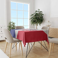 World Football Haiti 2026 Tablecloth Haiti est de Retour White Voodoo Veve Spirits - Wonder Print Shop