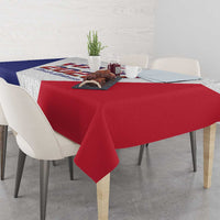 World Football Haiti 2026 Tablecloth Haiti est de Retour White Voodoo Veve Spirits - Wonder Print Shop