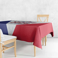 World Football Haiti 2026 Tablecloth Haiti est de Retour White Voodoo Veve Spirits - Wonder Print Shop