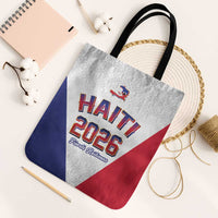 World Football Haiti 2026 Tote Bag Haiti est de Retour White Voodoo Veve Spirits - Wonder Print Shop