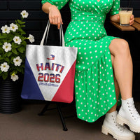 World Football Haiti 2026 Tote Bag Haiti est de Retour White Voodoo Veve Spirits - Wonder Print Shop