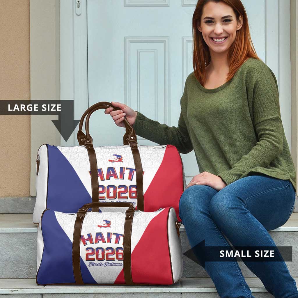World Football Haiti 2026 Travel Bag Haiti est de Retour White Voodoo Veve Spirits - Wonder Print Shop