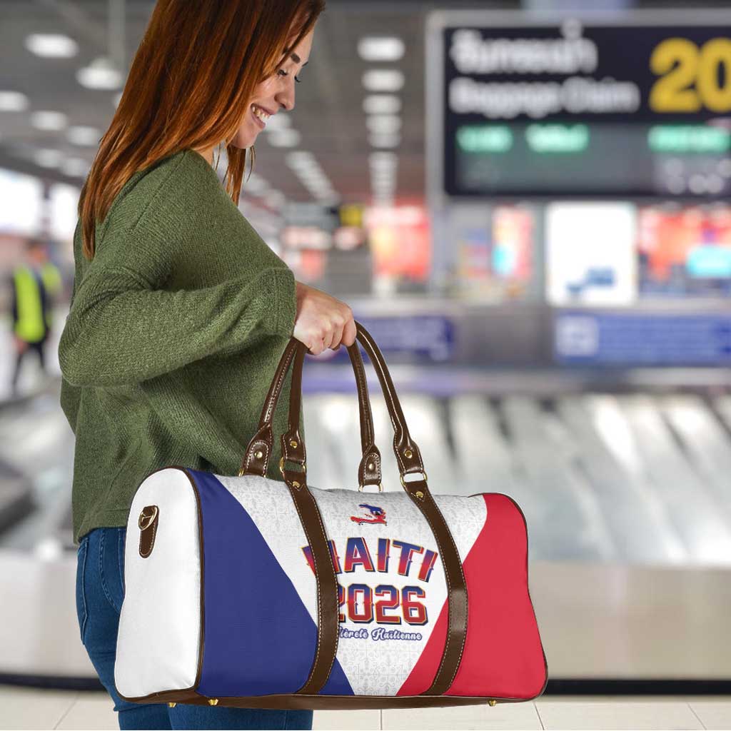World Football Haiti 2026 Travel Bag Haiti est de Retour White Voodoo Veve Spirits - Wonder Print Shop