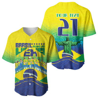 Custom Brazil WC26 Future Champions Baseball Jersey Brasil Rumo Ao Hexa - Wonder Print Shop