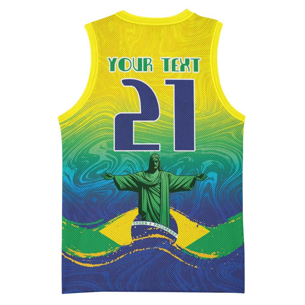 Custom Brazil WC26 Future Champions Basketball Jersey Brasil Rumo Ao Hexa - Wonder Print Shop