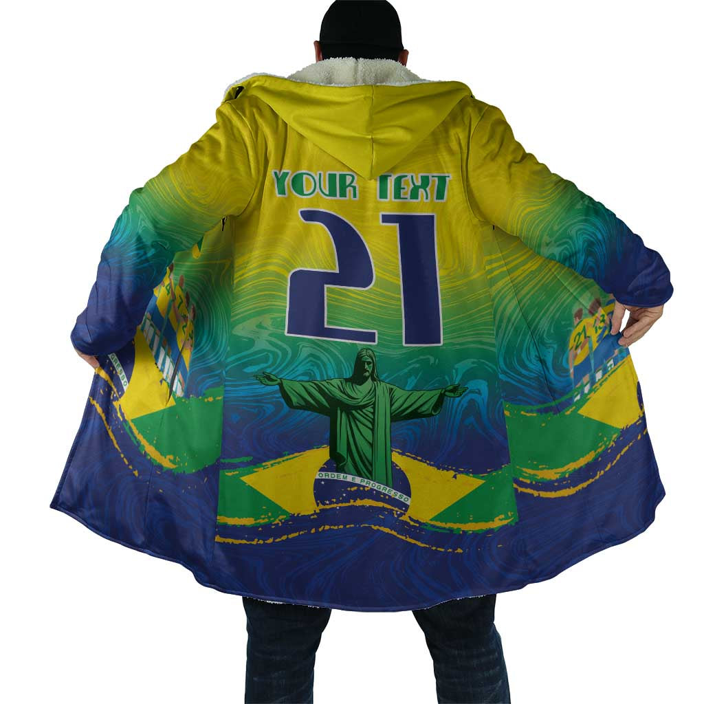 Custom Brazil WC26 Future Champions Cloak Brasil Rumo Ao Hexa - Wonder Print Shop