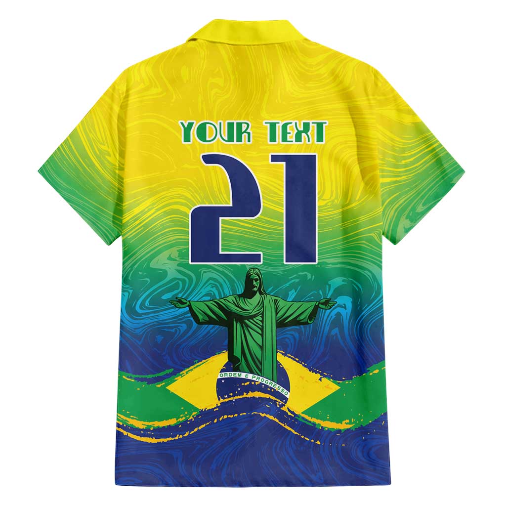 Custom Brazil WC26 Future Champions Hawaiian Shirt Brasil Rumo Ao Hexa - Wonder Print Shop