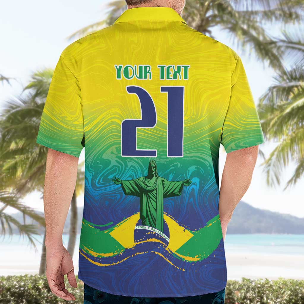 Custom Brazil WC26 Future Champions Hawaiian Shirt Brasil Rumo Ao Hexa - Wonder Print Shop