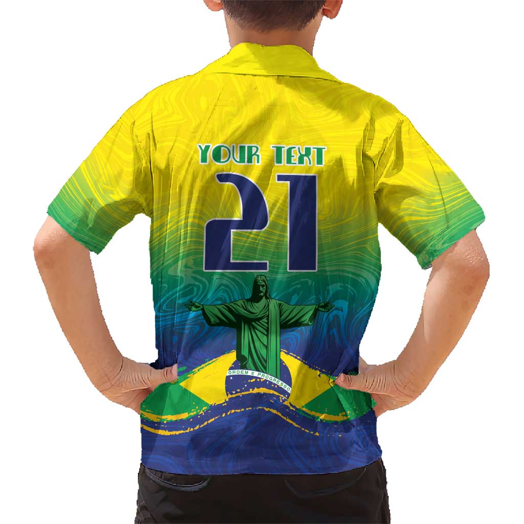 Custom Brazil WC26 Future Champions Hawaiian Shirt Brasil Rumo Ao Hexa - Wonder Print Shop