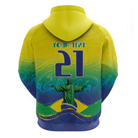 Custom Brazil WC26 Future Champions Hoodie Brasil Rumo Ao Hexa - Wonder Print Shop