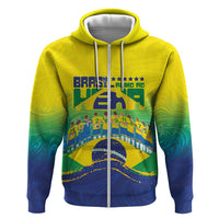 Custom Brazil WC26 Future Champions Hoodie Brasil Rumo Ao Hexa - Wonder Print Shop