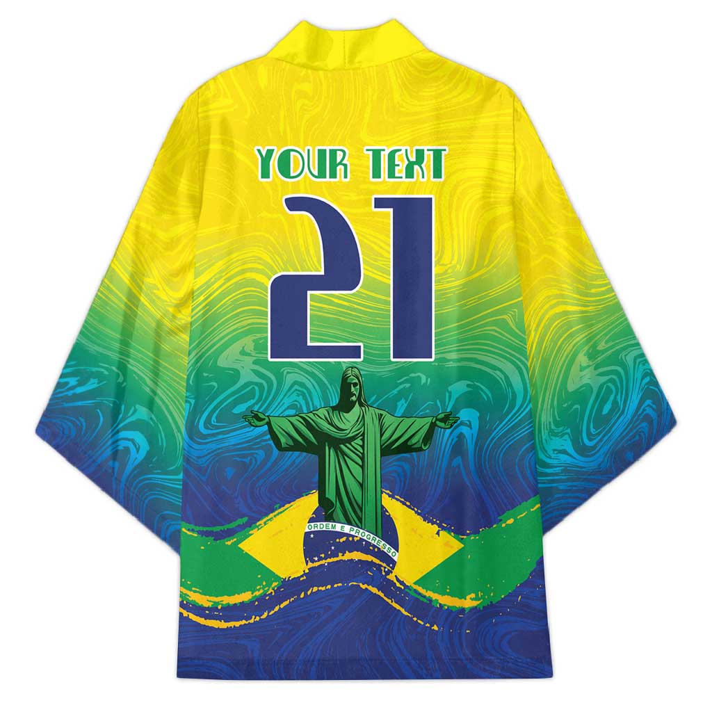 Custom Brazil WC26 Future Champions Kimono Brasil Rumo Ao Hexa - Wonder Print Shop